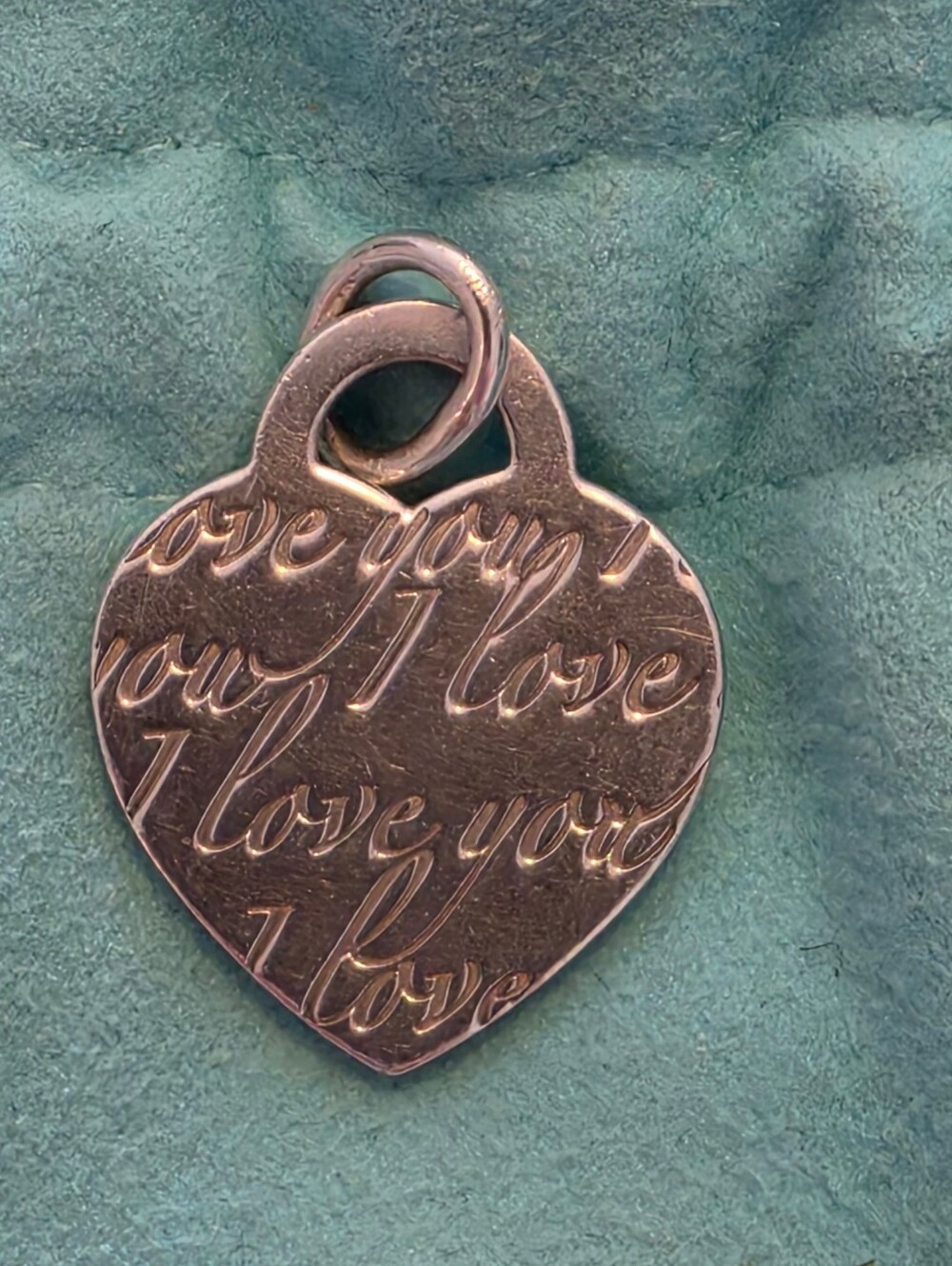 Tiffany & Co. Heart I LOVE YOU Notes Charm